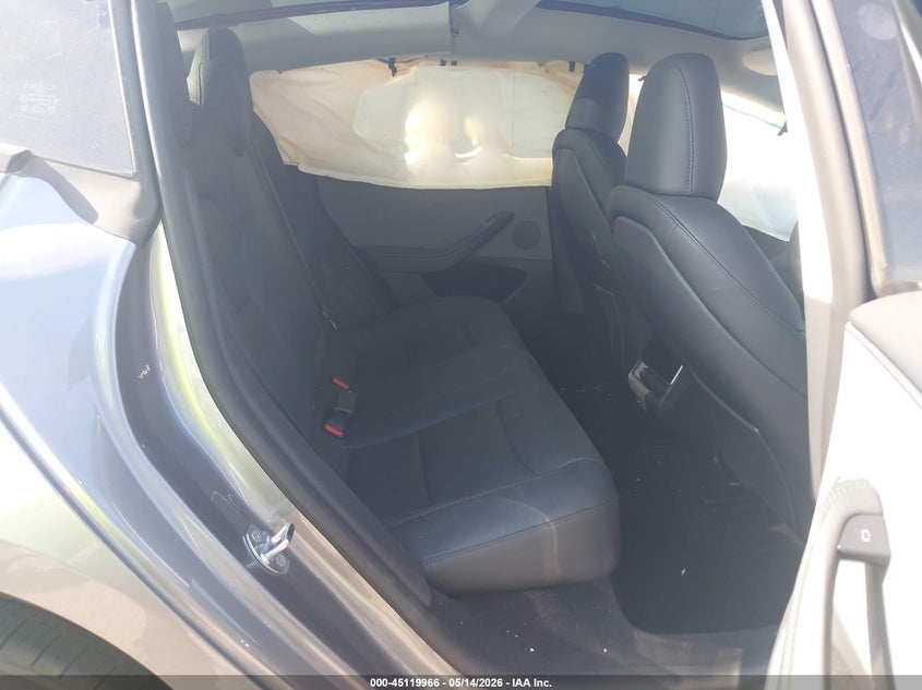2025 Tesla Model 3 VIN 5YJ3E1EA6SF010784 IAAI salvage auction — SIDE, Original (Texas), sold $13,300 on 2026-07-16 (photo 8)