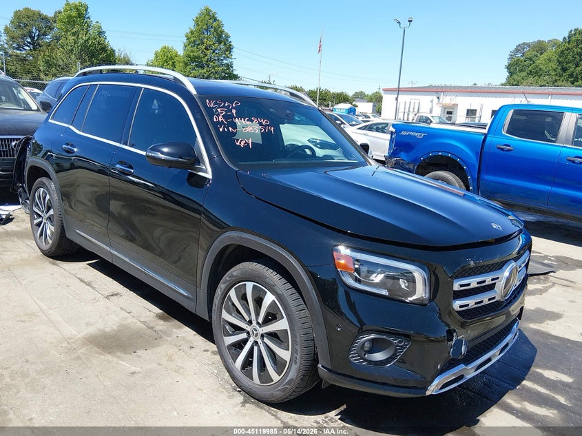 2021 Mercedes-benz Glb VIN W1N4M4HB6MW083514 IAAI salvage auction — REAR END, Salvage (North Carolina), sold $7,150 on 2026-07-29 (photo 1)