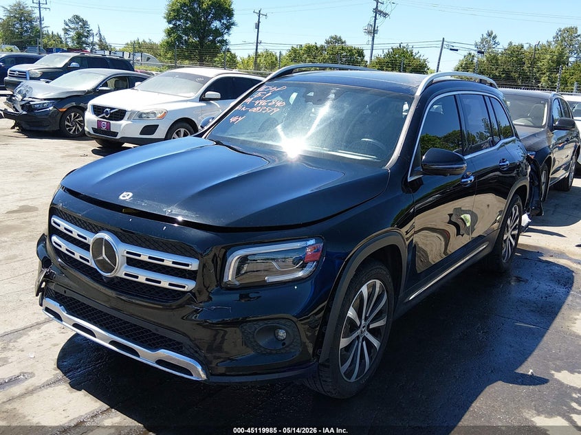 2021 Mercedes-benz Glb VIN W1N4M4HB6MW083514 IAAI salvage auction — REAR END, Salvage (North Carolina), sold $7,150 on 2026-07-29 (photo 2)
