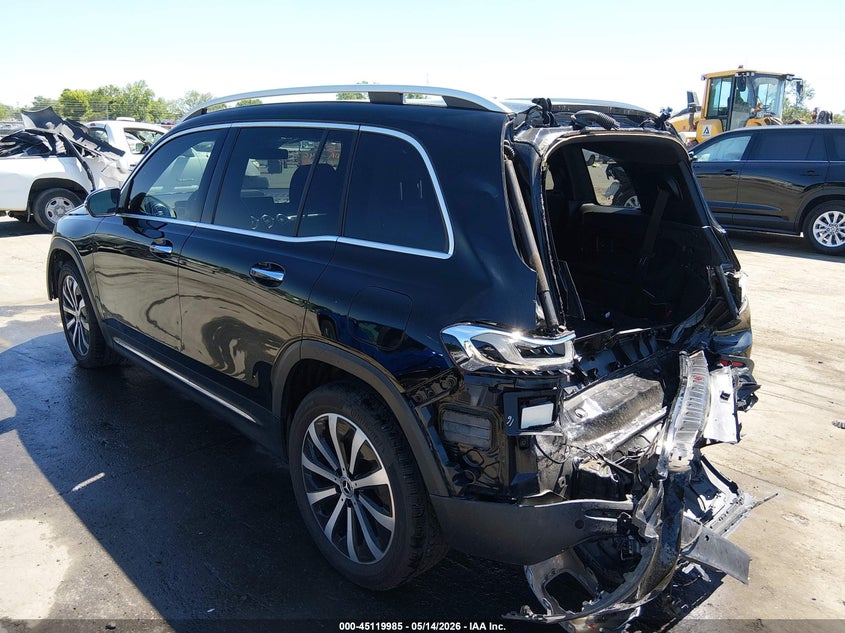 2021 Mercedes-benz Glb VIN W1N4M4HB6MW083514 IAAI salvage auction — REAR END, Salvage (North Carolina), sold $7,150 on 2026-07-29 (photo 3)