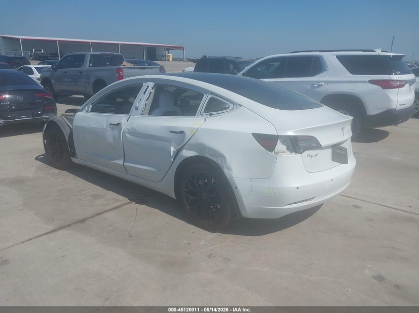 2020 Tesla Model 3 VIN 5YJ3E1EB9LF742661 IAAI salvage auction — FRONT END, Original (Texas), sold $6,100 on 2026-07-30 (photo 3)
