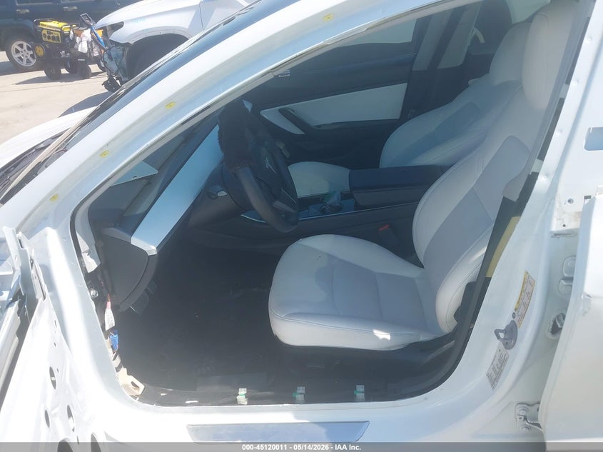2020 Tesla Model 3 VIN 5YJ3E1EB9LF742661 IAAI salvage auction — FRONT END, Original (Texas), sold $6,100 on 2026-07-30 (photo 5)