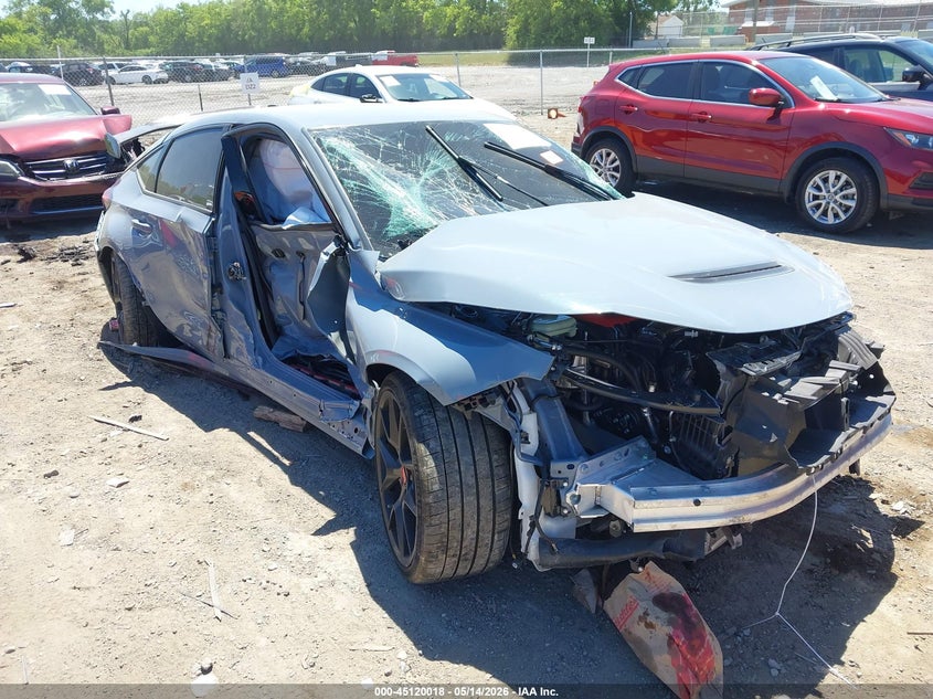 2025 Honda Civic type r VIN JHMFL5G47SX007186 IAAI salvage auction — RIGHT SIDE, Salvage (Tennessee), sold $5,200 on 2026-07-16 (photo 6)