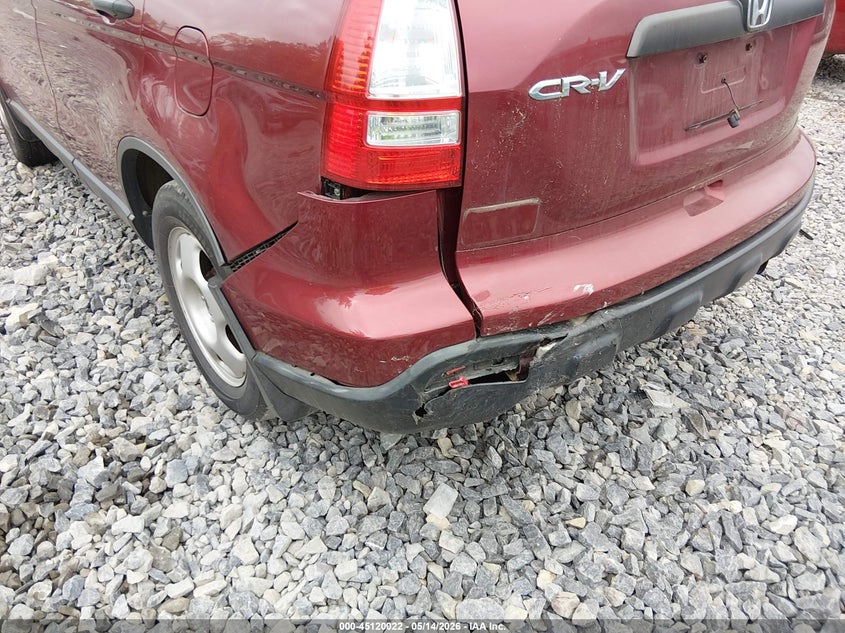 2007 Honda Cr-v VIN JHLRE38337C059158 IAAI salvage auction — LEFT REAR, Salvage (West Virginia), sold $1,700 on 2026-07-15 (photo 6)