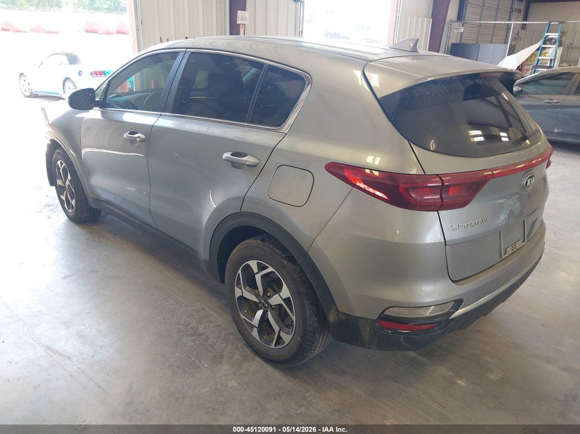 2021 Kia Sportage VIN KNDPM3AC4M7873891 IAAI salvage auction — FRONT END, Salvage (Louisiana), sold $250 on 2026-07-29 (photo 3)