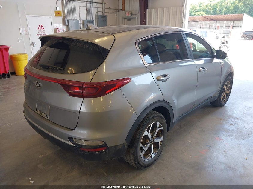 2021 Kia Sportage VIN KNDPM3AC4M7873891 IAAI salvage auction — FRONT END, Salvage (Louisiana), sold $250 on 2026-07-29 (photo 4)