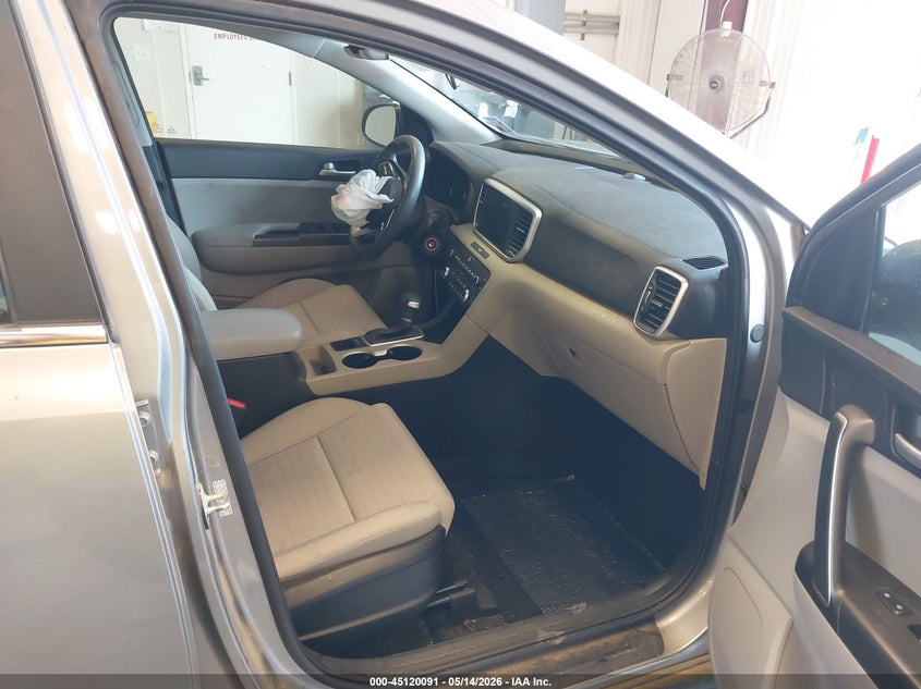2021 Kia Sportage VIN KNDPM3AC4M7873891 IAAI salvage auction — FRONT END, Salvage (Louisiana), sold $250 on 2026-07-29 (photo 5)