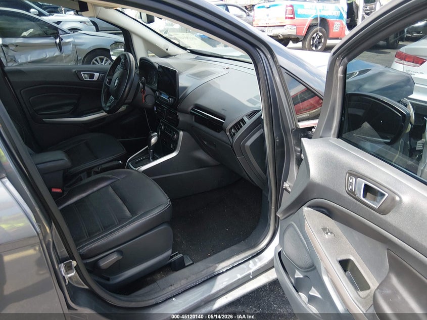 2020 Ford Ecosport VIN MAJ6S3KL9LC352824 IAAI salvage auction — LEFT FRONT, Certificate Of Destruction (Florida), sold $100 on 2026-07-30 (photo 5)