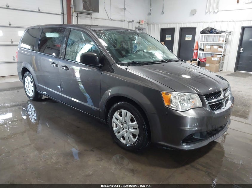 2018 Dodge Grand caravan VIN 2C4RDGBG9JR262377 IAAI salvage auction — FRONT END, SF97 (Kansas), sold $7,200 on 2026-07-09 (photo 1)