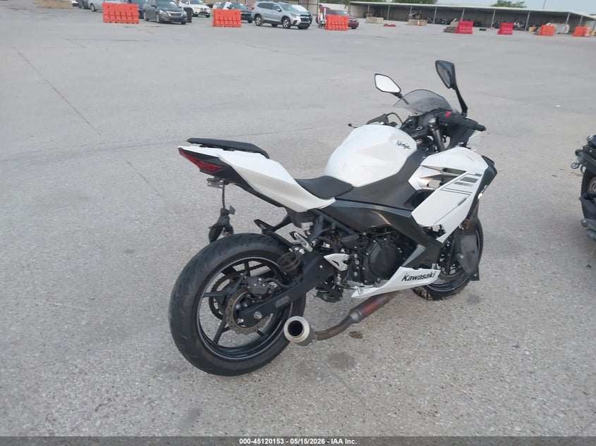 2023 Kawasaki Ex VIN JKAEXKG17PDAK9927 IAAI salvage auction — FRONT END, Salvage (Texas), sold $475 on 2026-07-07 (photo 4)