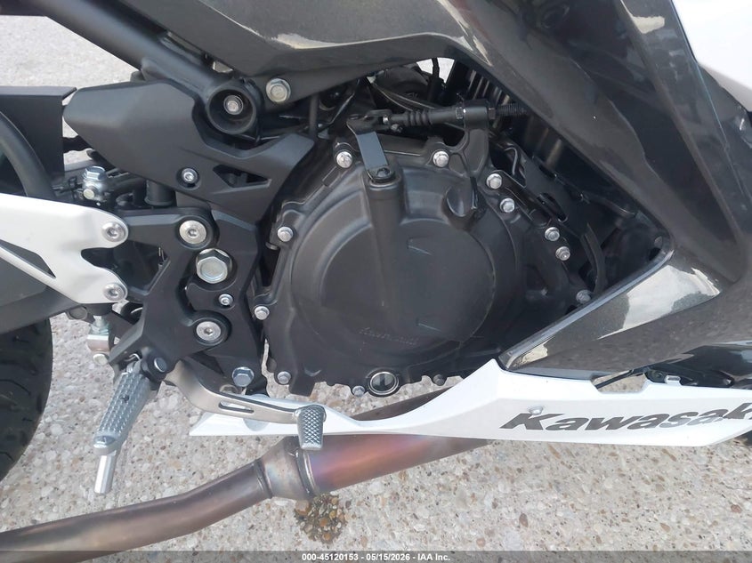 2023 Kawasaki Ex VIN JKAEXKG17PDAK9927 IAAI salvage auction — FRONT END, Salvage (Texas), sold $475 on 2026-07-07 (photo 8)