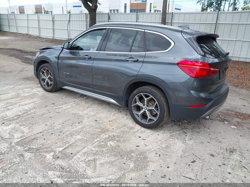 2018 BMW X1 VIN WBXHU7C34J5H40893 IAAI salvage auction — FRONT END, Rebuildable (Florida), sold $3,550 on 2026-07-15 (photo 3)