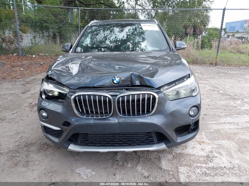 2018 BMW X1 VIN WBXHU7C34J5H40893 IAAI salvage auction — FRONT END, Rebuildable (Florida), sold $3,550 on 2026-07-15 (photo 6)
