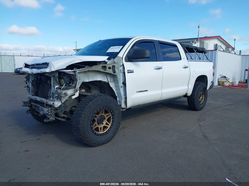2014 Toyota Tundra VIN 5TFHY5F13EX343084 IAAI salvage auction — FRONT END, Salvage (Oregon), sold $7,300 on 2026-07-30 (photo 2)