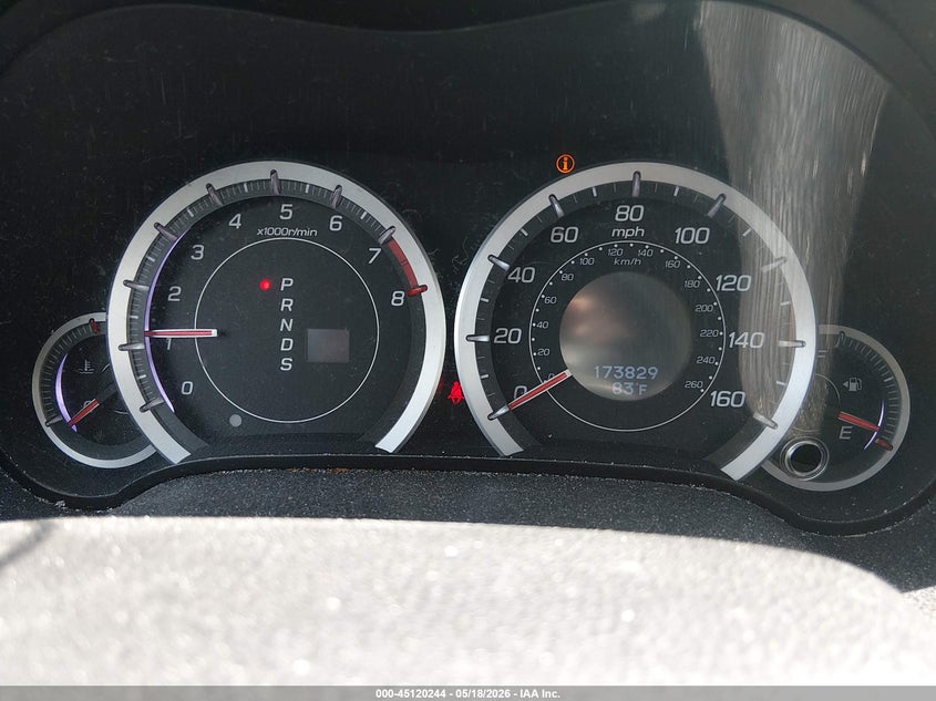 2011 Acura Tsx VIN JH4CU2F67BC004698 IAAI salvage auction — HAIL, Clear (Wisconsin), sold $825 on 2026-07-22 (photo 7)