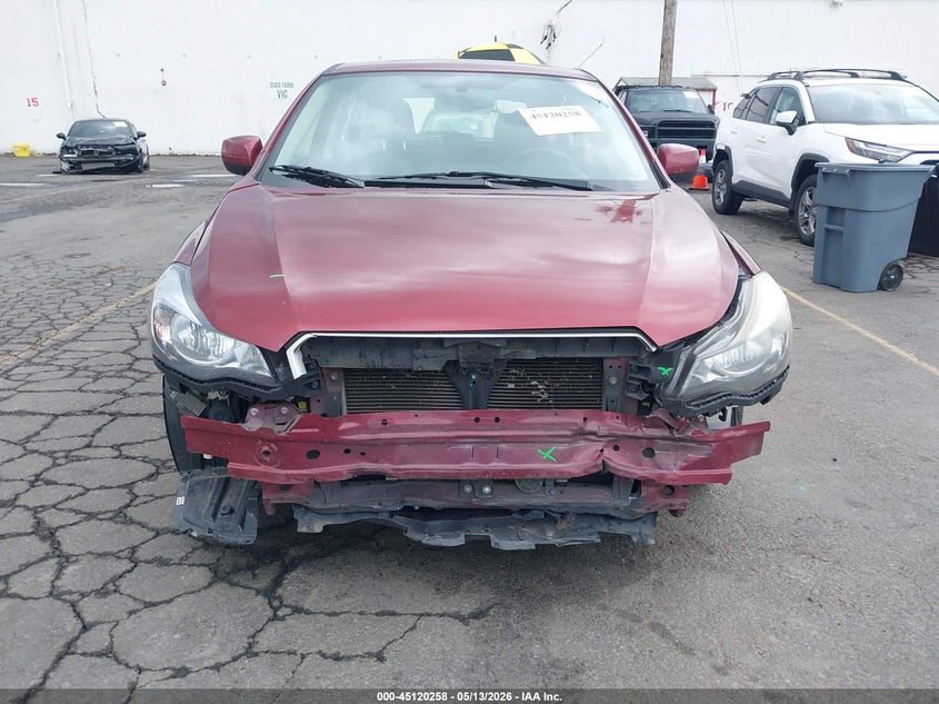 2012 Subaru Impreza VIN JF1GPAK66CH244443 IAAI salvage auction — FRONT END, Salvage (Oregon), sold $1,850 on 2026-07-09 (photo 6)