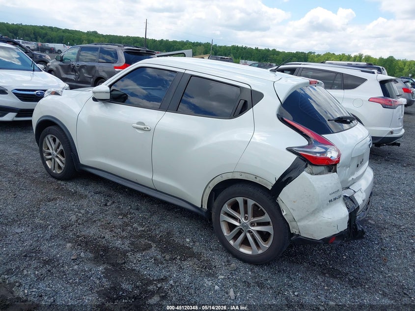 2017 Nissan Juke VIN JN8AF5MV7HT752900 IAAI salvage auction — REAR END, Salvage - Greater Than 75% (Maryland), sold $1,500 on 2026-07-27 (photo 3)