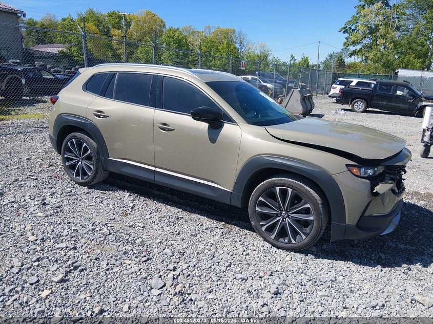 2025 Mazda Cx-50 VIN 7MMVABDY3SN348489 IAAI salvage auction — FRONT END, Salvage Title, sold $12,100 on 2026-07-09 (photo 1)