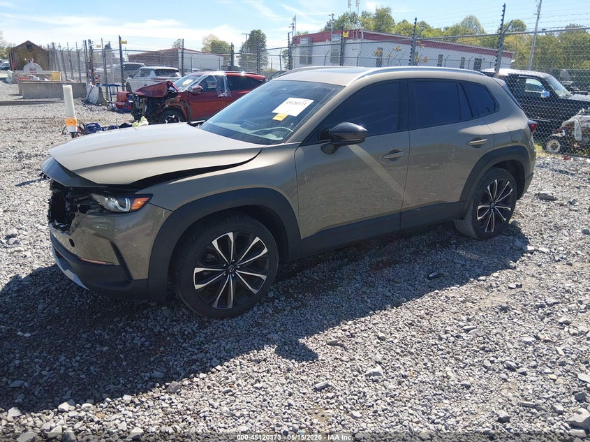 2025 Mazda Cx-50 VIN 7MMVABDY3SN348489 IAAI salvage auction — FRONT END, Salvage Title, sold $12,100 on 2026-07-09 (photo 2)