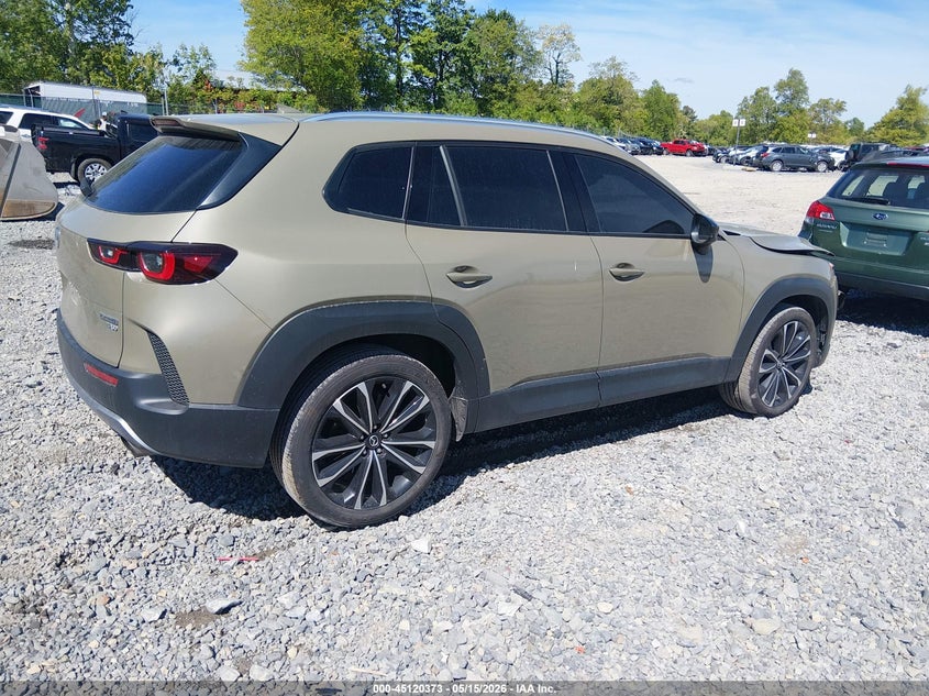 2025 Mazda Cx-50 VIN 7MMVABDY3SN348489 IAAI salvage auction — FRONT END, Salvage Title, sold $12,100 on 2026-07-09 (photo 4)