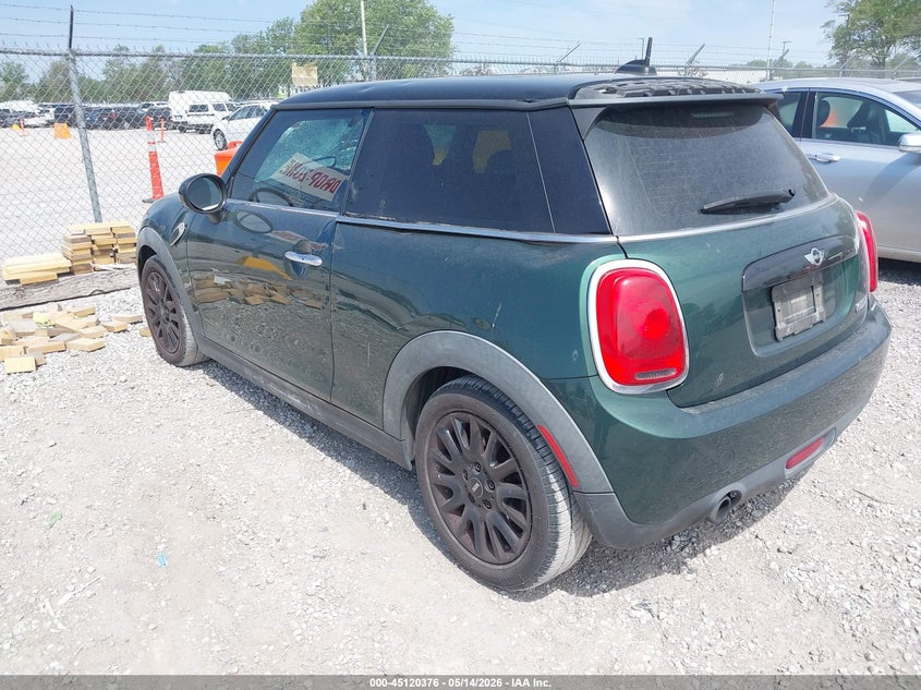 2016 Mini Hard top VIN WMWXP5C54GT739568 IAAI salvage auction — HAIL, Clear (Missouri), sold $700 on 2026-07-27 (photo 3)