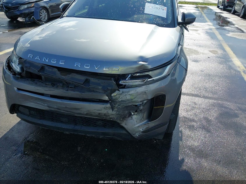 2020 Land rover Range rover evoque VIN SALZJ2FXXLH081043 IAAI salvage auction — LEFT FRONT, Rebuildable (Florida), sold $25 on 2026-07-30 (photo 6)