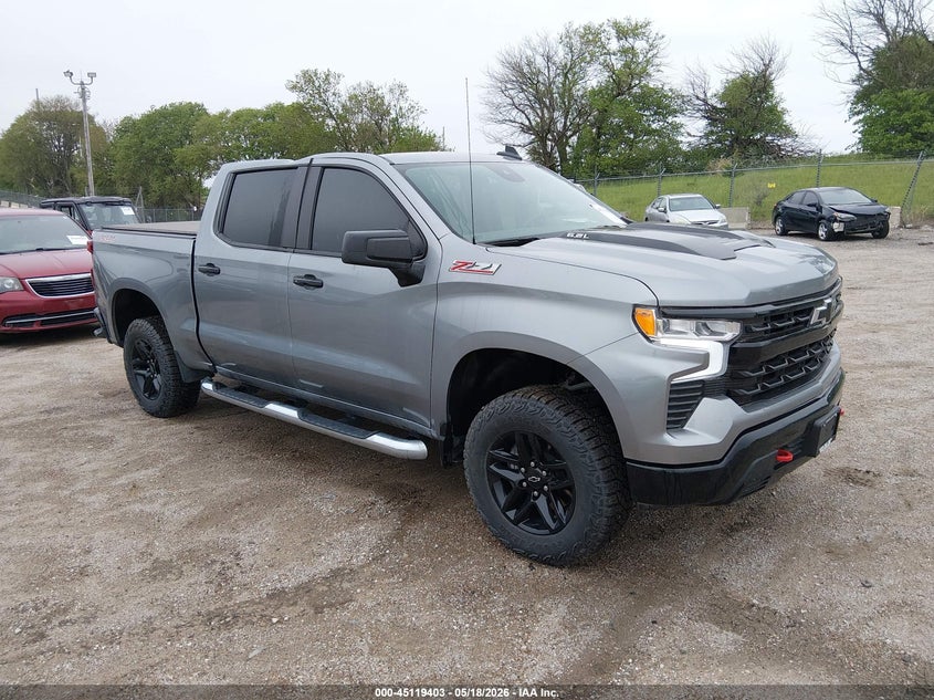 2024 Chevrolet Silverado VIN 3GCUDFEL2RG321445 IAAI salvage auction — ROOF, Certificate Of Title (Nebraska), sold $22,900 on 2026-08-01 (photo 1)