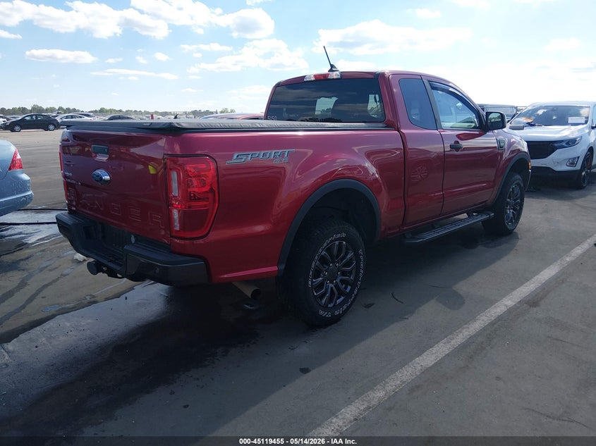 2021 Ford Ranger VIN 1FTER1FHXMLD27055 IAAI salvage auction — SIDE, Salvage (North Carolina), sold $7,250 on 2026-07-29 (photo 4)