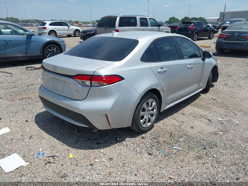 2021 Toyota Corolla VIN 5YFEPMAEXMP232443 IAAI salvage auction — LEFT FRONT, Original (Texas), sold $25 on 2026-07-30 (photo 4)