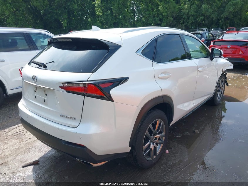 2016 Lexus Nx VIN JTJBARBZ1G2085612 IAAI salvage auction — FRONT END, Salvage (Kansas), sold $4,600 on 2026-07-22 (photo 4)