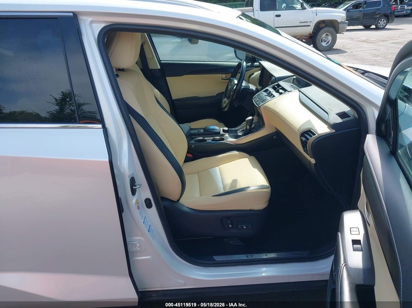 2016 Lexus Nx VIN JTJBARBZ1G2085612 IAAI salvage auction — FRONT END, Salvage (Kansas), sold $4,600 on 2026-07-22 (photo 5)