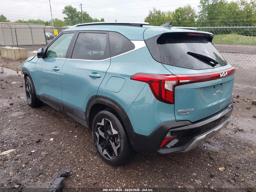 2025 Kia Seltos VIN KNDERCAA9S7689325 IAAI salvage auction — FRONT END, Salvage Title, sold $3,650 on 2026-07-29 (photo 3)