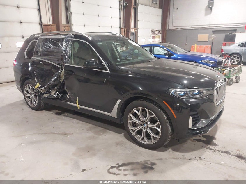 2019 BMW X7 VIN 5UXCX4C56KLS36238 — IAAI salvage auction photo