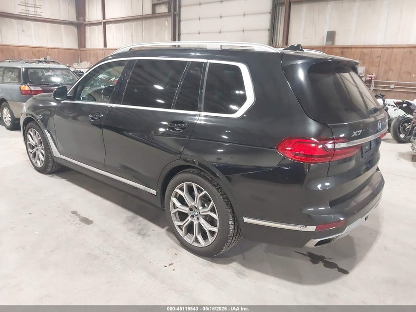 2019 BMW X7 VIN 5UXCX4C56KLS36238 IAAI salvage auction — RIGHT SIDE, Salvage Title, sold $17,050 on 2026-08-26 (photo 3)
