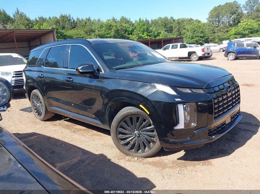 2025 Hyundai Palisade VIN KM8R7DGE1SU821529 IAAI salvage auction — LEFT FRONT, Salvage (Alabama), sold $18,675 on 2026-07-22 (photo 1)