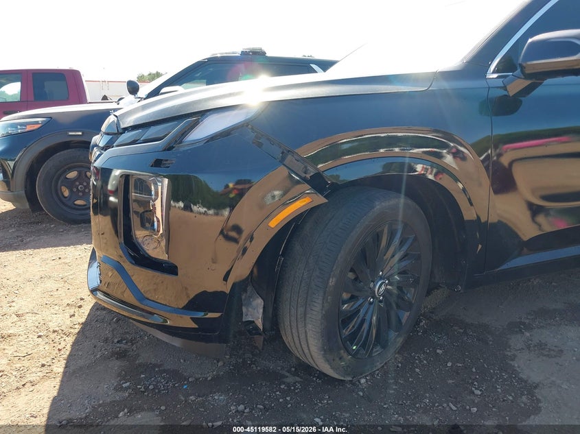 2025 Hyundai Palisade VIN KM8R7DGE1SU821529 IAAI salvage auction — LEFT FRONT, Salvage (Alabama), sold $18,675 on 2026-07-22 (photo 6)