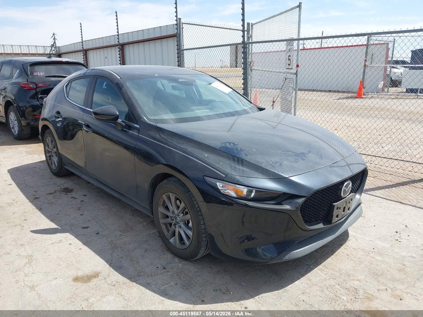 2025 Mazda 3 VIN JM1BPAJM1S1772760 IAAI salvage auction — SIDE, Original (Texas), sold $6,700 on 2026-07-21 (photo 1)