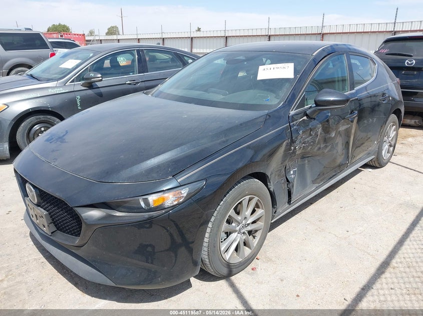 2025 Mazda 3 VIN JM1BPAJM1S1772760 IAAI salvage auction — SIDE, Original (Texas), sold $6,700 on 2026-07-21 (photo 2)