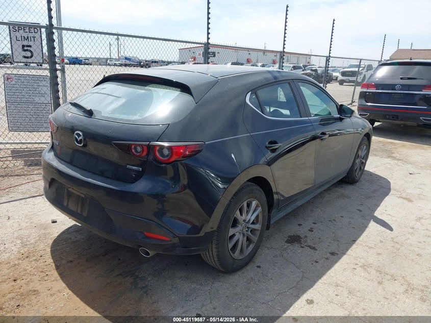 2025 Mazda 3 VIN JM1BPAJM1S1772760 IAAI salvage auction — SIDE, Original (Texas), sold $6,700 on 2026-07-21 (photo 4)