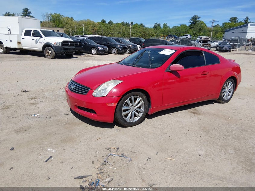 2006 Infiniti G35 VIN JNKCV54E36M702637 IAAI salvage auction — NORMAL WEAR, Salvage (Texas), sold $325 on 2026-07-15 (photo 2)
