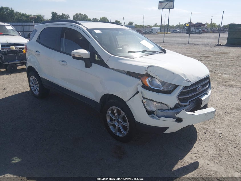 2021 Ford Ecosport VIN MAJ6S3GL6MC397732 IAAI salvage auction — RIGHT FRONT, Clear (Arkansas), sold $625 on 2026-07-08 (photo 1)