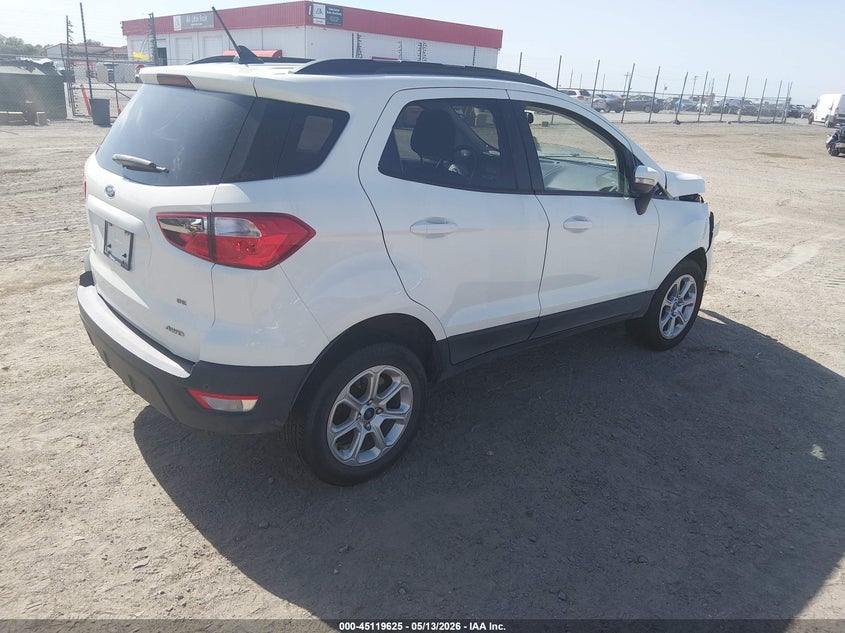 2021 Ford Ecosport VIN MAJ6S3GL6MC397732 IAAI salvage auction — RIGHT FRONT, Clear (Arkansas), sold $625 on 2026-07-08 (photo 4)