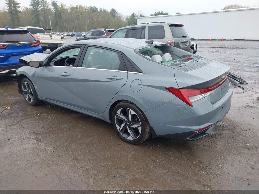 2022 Hyundai Elantra VIN KMHLP4AGXNU347665 IAAI salvage auction — FRONT END, Salvage (Massachusetts), sold $1,700 on 2026-07-24 (photo 3)