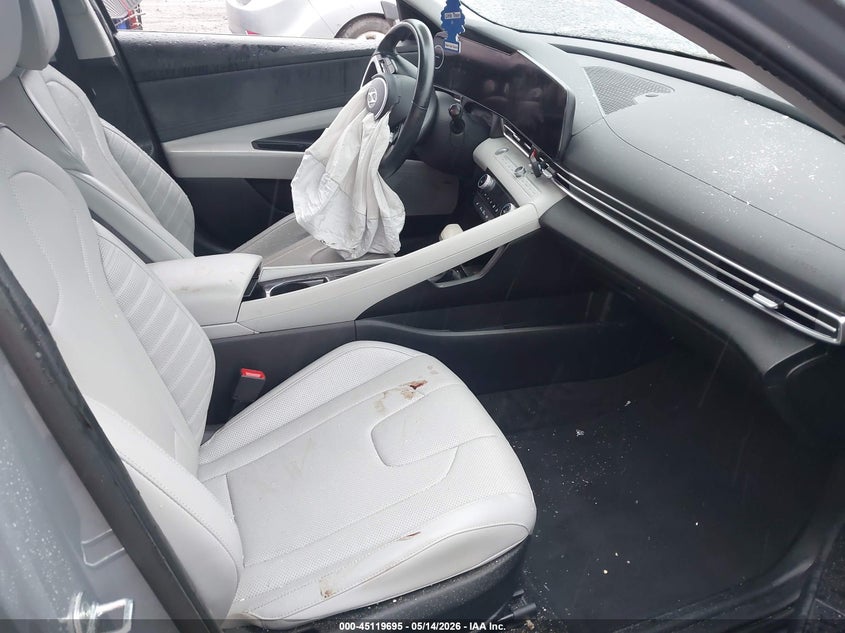 2022 Hyundai Elantra VIN KMHLP4AGXNU347665 IAAI salvage auction — FRONT END, Salvage (Massachusetts), sold $1,700 on 2026-07-24 (photo 5)