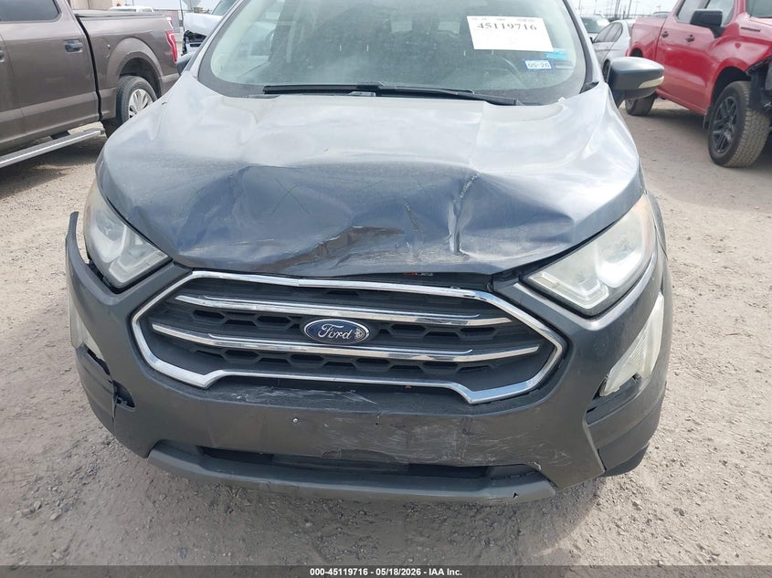 2020 Ford Ecosport VIN MAJ6S3KL7LC345712 IAAI salvage auction — FRONT & REAR, Original (Texas), sold $1,650 on 2026-07-13 (photo 6)