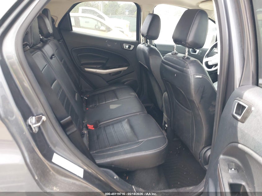 2020 Ford Ecosport VIN MAJ6S3KL7LC345712 IAAI salvage auction — FRONT & REAR, Original (Texas), sold $1,650 on 2026-07-13 (photo 8)