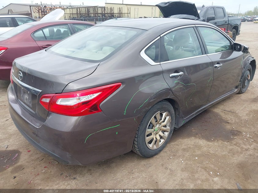 2016 Nissan Altima VIN 1N4AL3AP0GN338011 IAAI salvage auction — RIGHT FRONT, Clear (Michigan), sold $900 on 2026-08-01 (photo 4)