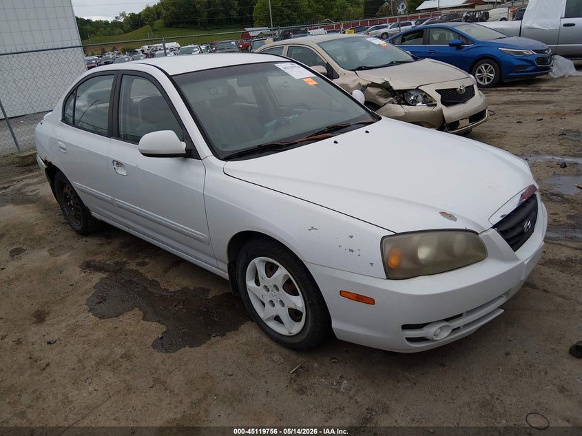 2006 Hyundai Elantra VIN KMHDN46D06U239856 IAAI salvage auction — FRONT END, Salvage (West Virginia), sold $175 on 2026-07-16 (photo 1)