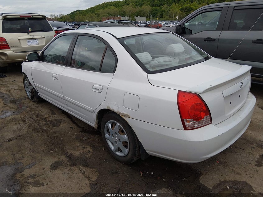 2006 Hyundai Elantra VIN KMHDN46D06U239856 IAAI salvage auction — FRONT END, Salvage (West Virginia), sold $175 on 2026-07-16 (photo 3)