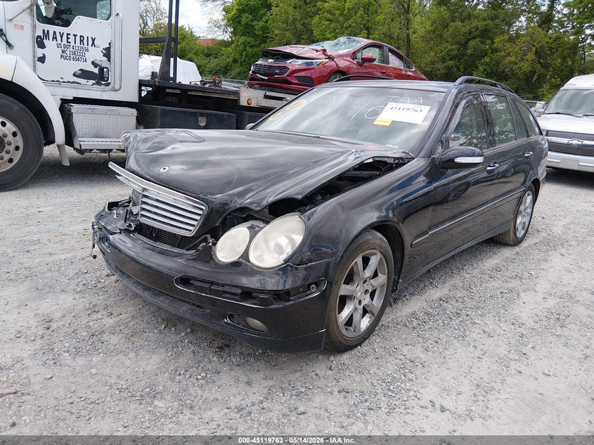 2005 Mercedes-benz C-klasse VIN WDBRH61JX5F640956 IAAI salvage auction — FRONT END, Salvage (Ohio), sold $350 on 2026-07-28 (photo 2)
